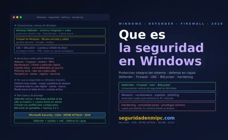 Por qué la seguridad en Windows es objetivo número uno
